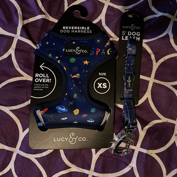 lucy co Other - Lucy Co Dog Harness and Leash Set